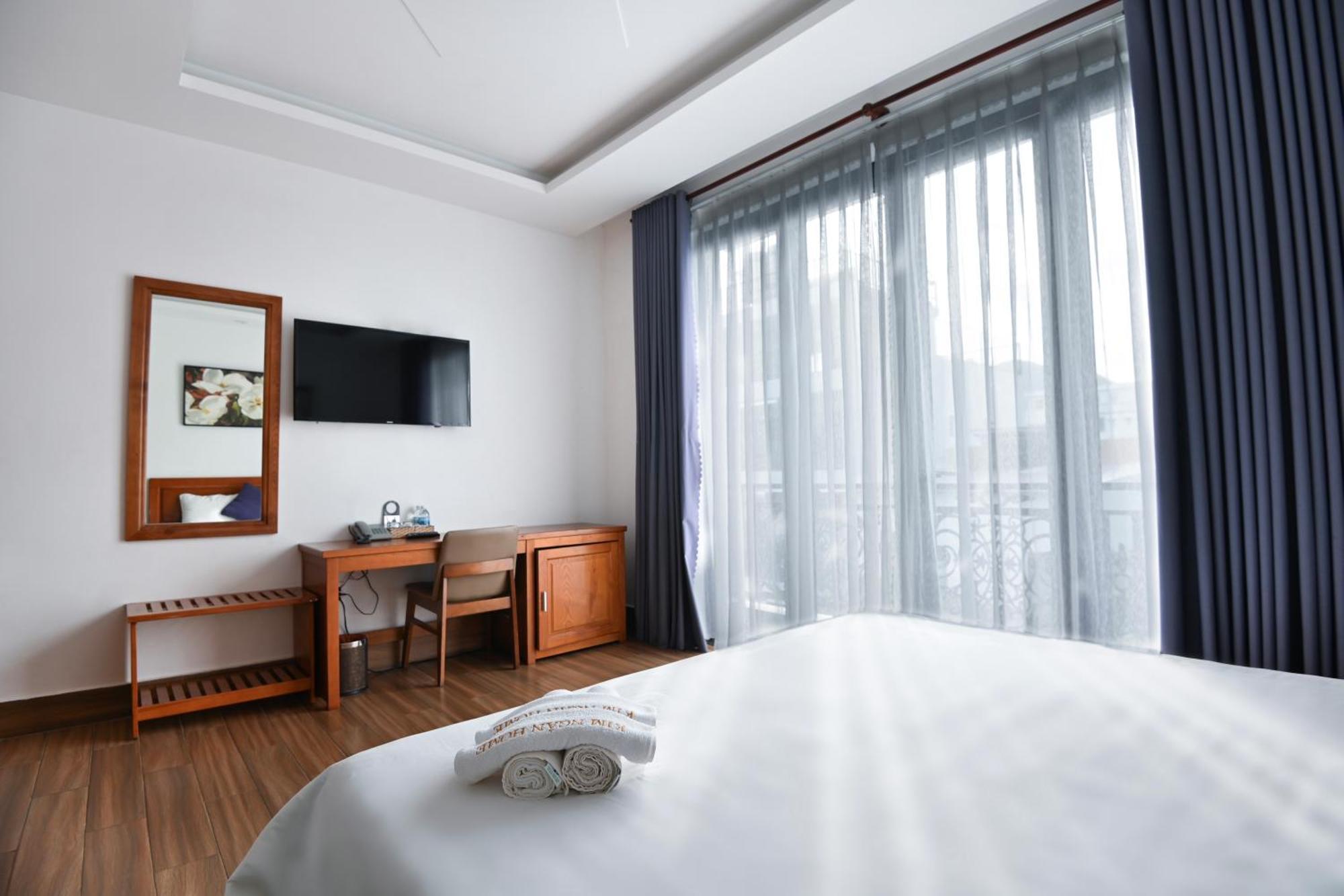 Kim Ngan Hotel Chi Khu Co Ong Buitenkant foto